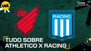 ATHLETICOPR X RACING ONDE ASSISTIR TRANSMISSÃO AO VIVO E HORÁRIO PELA SULAMERICANA [upl. by Hartfield]