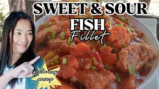 SWEET amp SOUR FISH Fillet simple and easy [upl. by Sadella239]