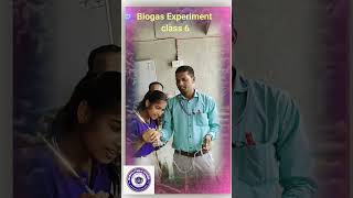 Biogas experiment class 6 school education [upl. by Oralie]