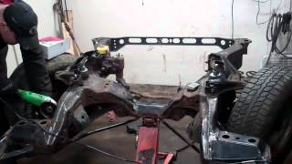 Part 5 of 98 Crown Vic derby car build [upl. by Hgielra]