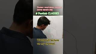 Human respiratory system lungs footlab classes Rohit [upl. by Neela]