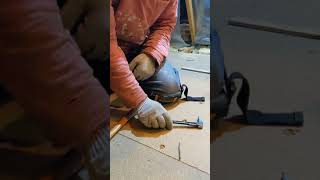 How to remove a nail from chipboard floor in under 30 seconds [upl. by Nywde]