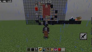 3 BY 3 Piston door tutorial connected to calibrated sculksensorbedrockmcpe [upl. by Novi456]