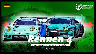 Saison 2022 Rennen 4 der Nürburgring LangstreckenSerie NLS [upl. by Alimaj]