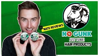 NO GUNK  HAIR STYLING PRODUCTS REVIEW  Nate Robert [upl. by Enaols]