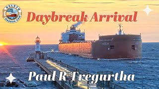 quotDaybreak Arrivalquot Paul R Tregurtha arrived in Duluth 05072024 [upl. by Forrest]