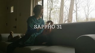 Sappho 31  Greek poetry sung [upl. by Assirrac]