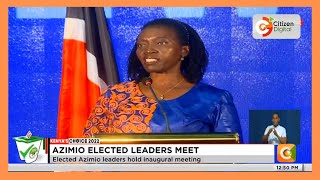 Martha Karua speaks at the Azimio elected leaders meeting [upl. by Sosna315]