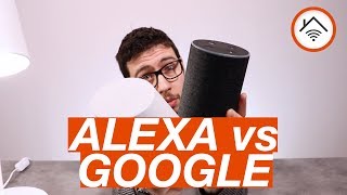 AMAZON Echo ALEXA vs GOOGLE Home ASSISTANT in Italiano [upl. by Ijuy]