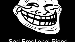 Trolling Music  Sad Emotional Piano [upl. by Gothurd]