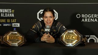 Amanda Nunes PostFight Press Conference  UFC 289 [upl. by Claybourne]