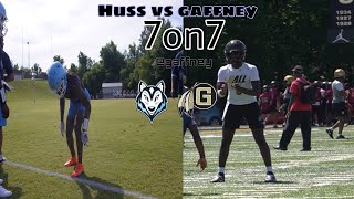 Hunter huss vs gaffney 7on7 full highlights [upl. by Enaile]