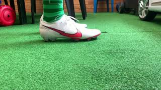 ON FEET  Nike Mercurial Vapor 13 Elite FG Flash Crimson [upl. by Suirada]