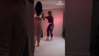 Online Fitness Coach Personal Brand Studio Photoshoot BTS  fitnessprofessional photographer [upl. by Leiram]