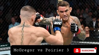 UFC 264 Conor McGregor Vs Dustin Poirier 3 Highlights HD [upl. by Newkirk]