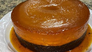 Chocoflan o pastel imposible sin horno [upl. by Asante]