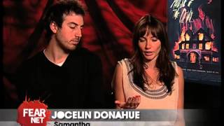 The House of the Devil – Ti West and Jocelin Donahue Interviews [upl. by Lardner]