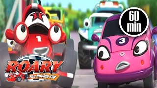 Roary the Racing Car Official  1 HOUR COMPILATION  Full Episodes [upl. by Geerts]