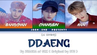 AI COVER  Ddaeng by 3RACHA of SKZ Original by BTS [upl. by Amahs565]