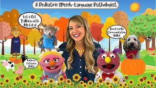 Learn To Talk with Ms LoLo Toddler Learning Video  Fall amp Halloween  First Words Songs amp More [upl. by Perlman]