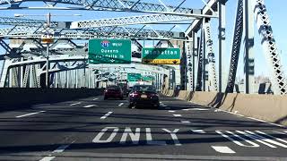 Robert F Kennedy Triborough Bridge southwestbound Bronx to Manhattan [upl. by Hedy]