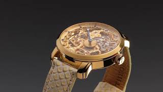 Full skeleton seethrough Venezia by Theorema Germany watchesforsale watchesformen [upl. by Amerd]