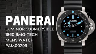 Panerai Luminor Submersible 1950 Titanium Amagnetic Watch PAM00389 Review  SwissWatchExpo [upl. by O'Mahony]