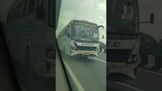 SETC Ultra Deluxe Seater bus cruising through NH44 towards Bengaluru near Krishnagiri [upl. by Apollo600]