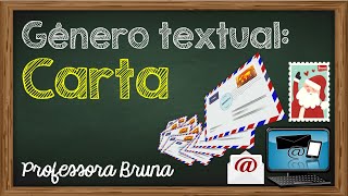 Gênero textual Carta [upl. by Eiramaliehs]