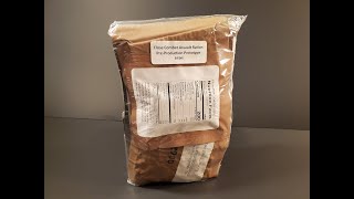 2020 CCAR 24 Hour Ration of the Future Prototype Review MRE Tasting Test [upl. by Ylram]