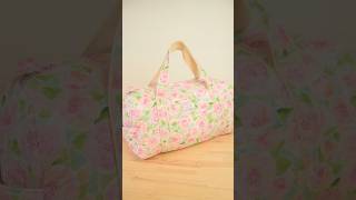 Comment coudre un sac de voyage matelassé  tuto et patron en PDF diy couture patroncouture sac [upl. by Arikal]