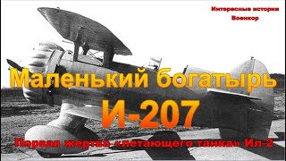 Маленький богатырь И207 Первая жертва «летающего танка» Ил2 [upl. by Ahgiela]