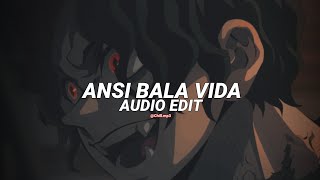 Ansi Bala Vida  Indila edit audio [upl. by Penland570]