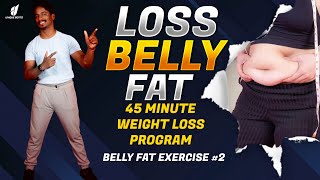 Loss Belly Fat  45 min Weight Loss Program  Belly Fat Exercise 1  Zumba Fitness Video [upl. by Eiram]