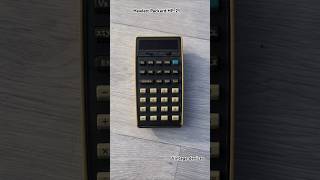 Hewlett Packard HP21 Calculator hp youtubeshorts retro [upl. by Kipton]