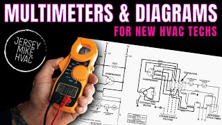 Using A Multimeter With HVAC Schematics [upl. by Mateya]