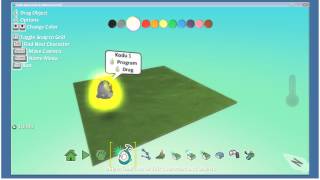 Learn Kodu Lesson 1 Configure Kodu and Create a Basic Game [upl. by Hospers170]