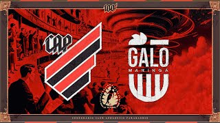 Athletico Paranaense x Galo Maringá  Paranaense 2024  TRANSMISSÃO EM ÁUDIO [upl. by Nollahp]