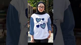 COTTEND Oversized LOVE Co Tiktokshop Multiprodakabbasykaoswanita [upl. by Tuck874]