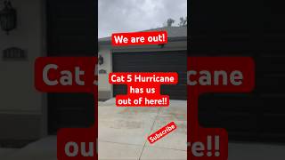 Shutters are up and we’re out of here Praying for all in path of hurricane milton prayers cat5 [upl. by Yhpos909]