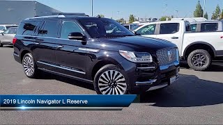 2019 Lincoln Navigator L Reserve Sport Utility Sacramento Roseville Elk Grove Folsom Stockton [upl. by Ahsitan]