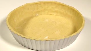 How to line a tart tin with shortcrust pastry [upl. by Akihsan448]