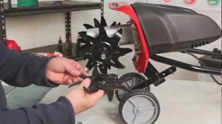 The TB154 E electric cultivator  How to set up your garden cultivator [upl. by Neirb203]