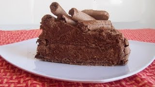 Receta Torta Merengue Chocolate Casera  Silvana Cocina ❤ [upl. by Irb957]