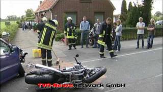 90jähriger rammt Motorradfahrer  Kreis Pinneberg [upl. by Hughmanick]