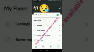 Fiverr buyer requests no longer available 😢 fiverrbuyerrequest fiverr braintrainersyeda [upl. by Lara]