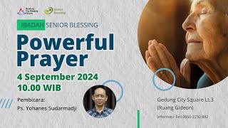 BaCB  SENIOR BLESSING  Rabu 4 September 2024 Pkl 1000 [upl. by Caddric]