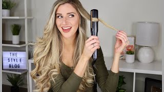 HOW TO CURL YOUR HAIR WITH A STRAIGHTENER UPDATED [upl. by Aver767]