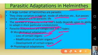 Parasitic Adaptations in Helminthes [upl. by Orose361]