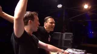 Hardwell amp Tiësto Back2back Live at Tomorrowland 2014 FULL HD [upl. by Peacock929]